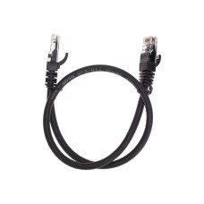 Патч-корд U/UTP, CAT 6, RJ45-RJ45, 26AWG, LSZH, черный, 0,5м REXANT 02-0292-05