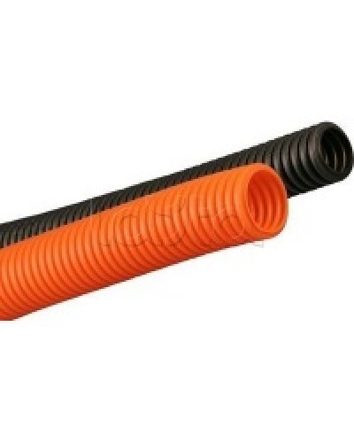 Труба гофрированная ПНД 25 мм лёгкая без протяжки цвет оранжевый DKC 70925 в Назрани Труба гофрированная Pintop.ru