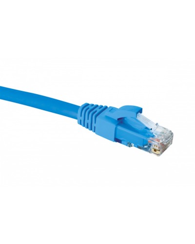 Шнур коммутационный 2хRJ45 U/UTP кат.5e (1 м) Eurolan (21D-U5-01BU) в Назрани Патчкорды (медные) Pintop.ru