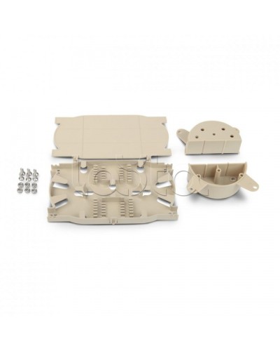 Набор для комплектации боксов FO-19BX для сварки (сплайс бокс): сплайс-пластина и организаторы для кабеля, для боксов, на 24 КДЗС Hyperline FO-SPL-1U-KIT в Назрани Кроссы оптические Pintop.ru