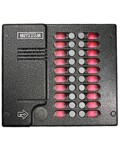 Блок вызова домофона Метаком MK20.2-RFEV в Назрани Вызывные видеопанели малоабонентные Pintop.ru