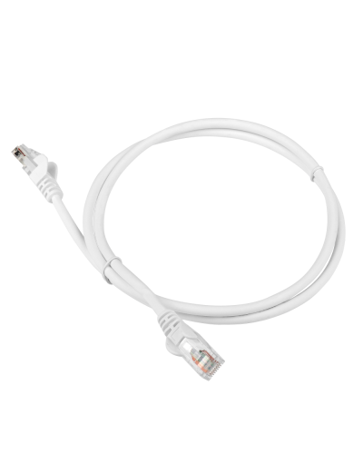 Патч-корд LANMASTER LSZH UTP кат.5e, 0.3 м, белый LANMASTER LAN-PC45/U5E-0.3-WH в Назрани Патчкорды (медные) Pintop.ru
