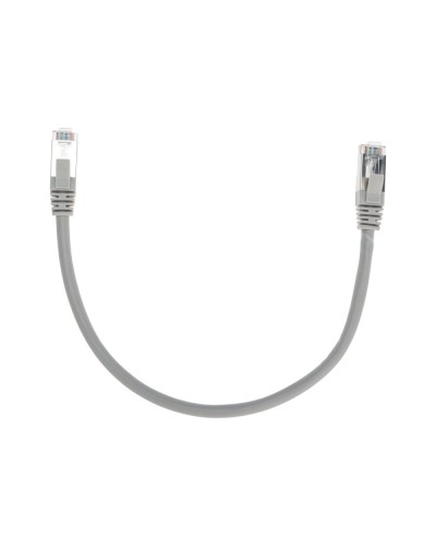 Патч-корд F/UTP, CAT 6, RJ45-RJ45, 26AWG, LSZH, серый, 0,3м REXANT 02-0210-03 в Назрани Патчкорды (медные) Pintop.ru