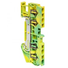 Колодка клеммная пружинная JXB-ST-2.5 земля EKF PROxima (plc-jxb-st-2.5-pen)