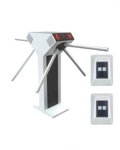 CARDDEX Комплект двухпроходной сетевой проходной STR-04NEC в Назрани Турникеты Pintop.ru