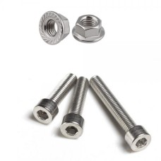 НАБОР ВИНТОВ С ГАЙКАМИ BOXFORCAM М4 DIN912 (8шт.)