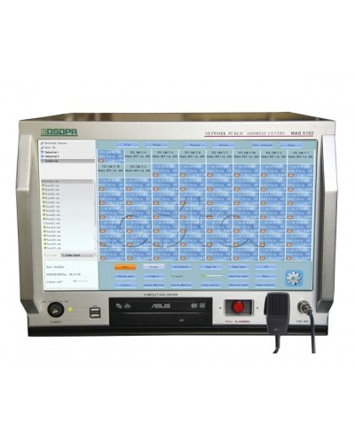 Блок управления центральный DSPPA MAG-6182 в Назрани Система оповещения и трансляции Dsppa Pintop.ru