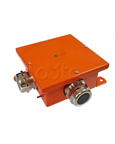 Экопласт SMB120 Коробка металл, огн. E-110, о/п,120х120х60, IP66, 5P, (1,5-4 мм2), оранж. в Назрани Распределительные коробки Pintop.ru
