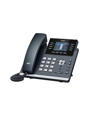 Yealink SIP-T44W - 12 аккаунтов, 2 порта USB, Wi-Fi, цветной экран, BLF, PoE, GigE, без БП, шт в Назрани Дополнительное оборудование для сетей Pintop.ru