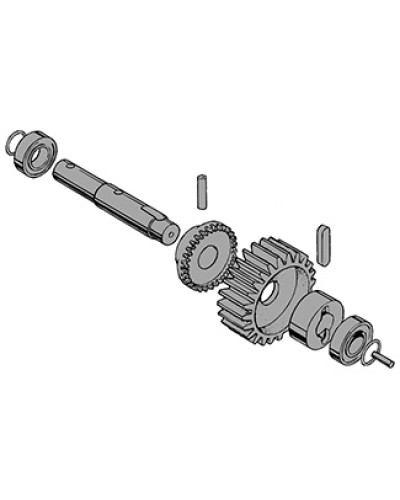 Вал в сборе C-BY Came 119RIC031 в Назрани Запчасти для шлагбаумов и автоматики Pintop.ru