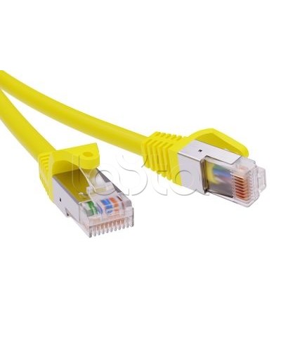 Патч-корд экранированный CAT5E F/UTP 4х2, LSZH, желтый, 7м DKC RN5EFU4570YL в Назрани Патчкорды (медные) Pintop.ru