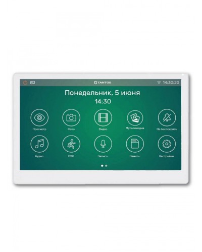 Монитор Tantos Stark HD SE Tuya (White) XL в Назрани Абонентские IP устройства Pintop.ru