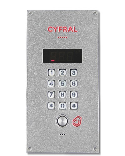 Блок вызова Цифрал CCD-20.1/TC ЦФРЛ.468369. в Назрани Блоки вызова многоабонентные Pintop.ru
