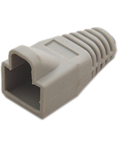 Колпачок изолирующий для разъемов RJ-45 серый (10шт.) Hyperline BOOT-GY-10 в Назрани Коннекторы и разъемы Pintop.ru