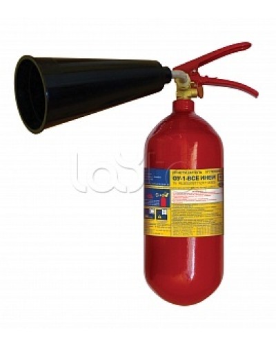 Огнетушитель ПОЖТЕХНИКА ОУ-6 -Морской ИНЕЙ (89В, до 10 000V) (баллон по ГОСТ 949) в Назрани Огнетушители Pintop.ru