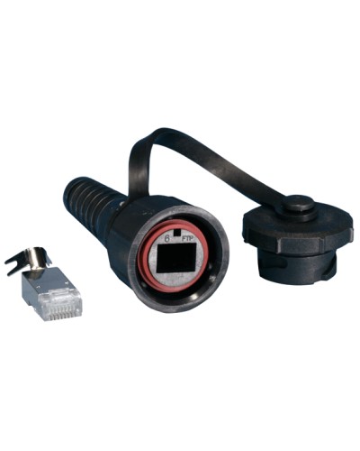 Разъем промышленный RJ-45 Hyperline (PLUG-IE-8P8C-PV-C6-SH) в Назрани Коннекторы Pintop.ru