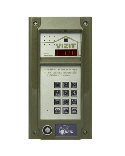 Блок вызова домофона Vizit БВД-N101RTCP в Назрани Блоки вызова многоабонентные Pintop.ru