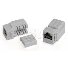 Вставка Keystone Jack RJ-45(8P8C), категория 6A, 110 IDC синяя Hyperline (KJNE-8P8C-C6A-90-BL)