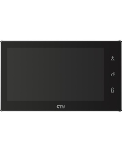 Монитор видеодомофона CTV-M4706AHD (черный) в Назрани Абонентские видеоустройства Pintop.ru