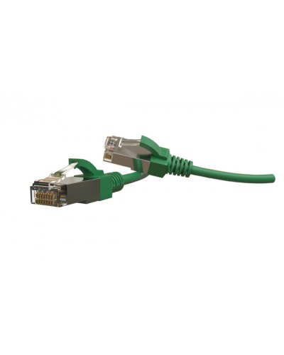Патч-корд S/FTP Hyperline (PC-LPT-SFTP-RJ45-RJ45-C6-3M-LSZH-GN) в Назрани Патчкорды (медные) Pintop.ru