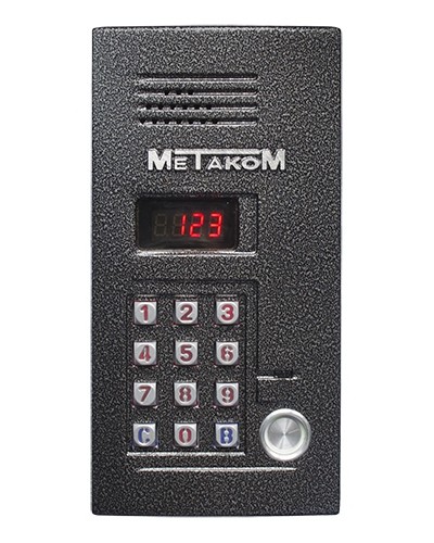 Блок вызова домофона Метаком MK2012-TM4EVN в Назрани Блоки вызова многоабонентные Pintop.ru
