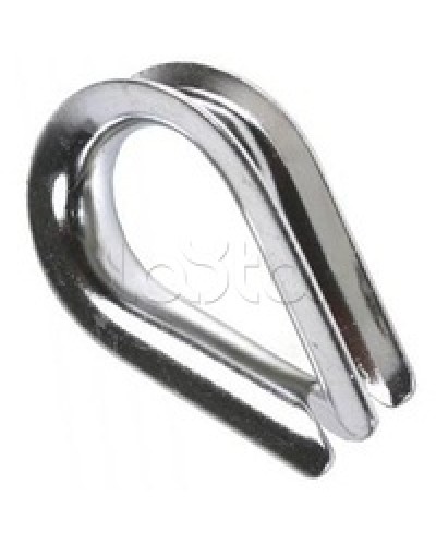 Коуш стальной оцинкованный под трос D6 DKC CM621006 в Назрани Трос и аксессуары Pintop.ru