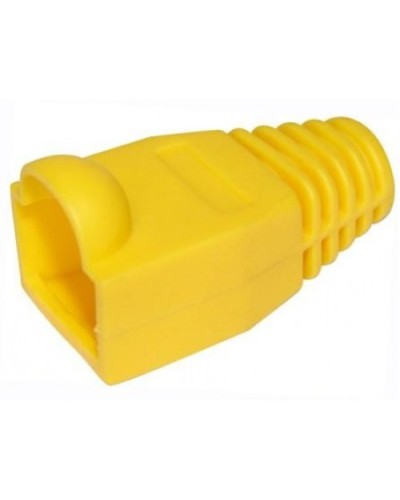 Колпачки защитные для кабеля 6,0мм cat.5, на соединение коннектора с кабелем (желтый) TWT TWT-BO-6.0-YL/100 в Назрани Коннекторы Pintop.ru