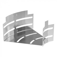 Угол горизонтальный изменяемый 0-45 градусов Стандарт INOX (AISI 304) 150х80 Промрукав (PR16.3588)