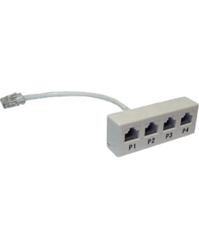 Y-адаптер 4 параллельных порта TWT TWT-Y-1P4 в Назрани Проходные адаптеры Pintop.ru