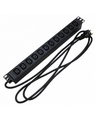 Блок розеток Hyperline SHE19-12IEC-2.5EU в Назрани Блоки розеток Pintop.ru