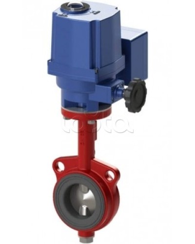 Затвор дисковый с электроприводом Спецавтоматика Затвор дисковый с электроприводом Зт 100/1,6(Э220М)-Ф.УЗ.1-АН-100 в Назрани Устройства пуска водяного пожаротушения Pintop.ru
