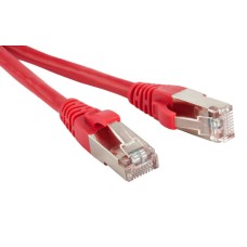 Патч-корд экранированный Hyperline PC-LPM-STP-RJ45-RJ45-C6-1.5M-LSZH-RD