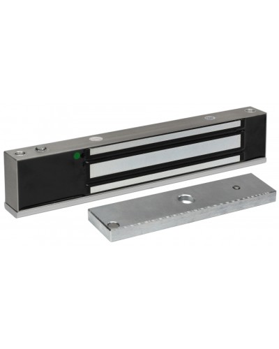 Smartec ST-EL323DLW-SS - Электромагнитный замок, уличное исполнение, СИД, датчик положения двери, IP68, нержавеющая сталь, усилие 320-340 кг. в Назрани Электромагнитные замки Pintop.ru