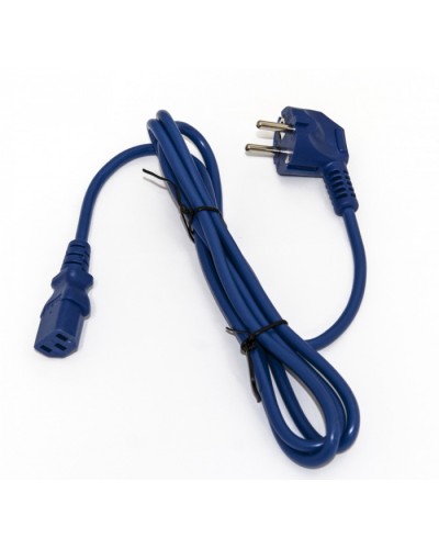Кабель питания компьютера Hyperline PWC-IEC13-SHM-5.0-BL в Назрани Патч-корды и пигтейлы Pintop.ru