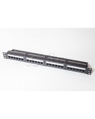 Коммутационная панель 19 категории 6 UTP 1U 24 порта SPL (500007) в Назрани Патч панель Pintop.ru