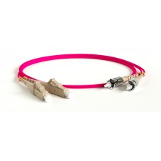 Патч-корд волоконно-оптический Hyperline FC-D2-504-LC/PR-ST/PR-H-2M-LSZH-MG