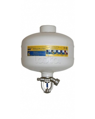 Модуль порошкового пажаротушения ПОЖТЕХНИКА МПП-2,5/141 МИГ (температура срабатывания +141°С) (белый) в Назрани Модули порошковые Pintop.ru