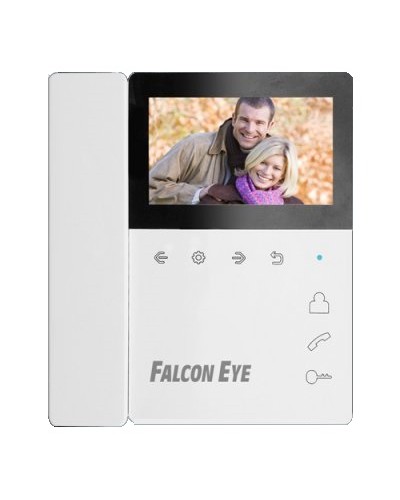 Монитор цветного видеодомофона с трубкой на магните Falcon Eye Lira в Назрани Вызывные видеопанели малоабонентные Pintop.ru