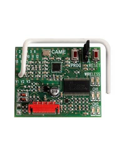 Встраиваемая плата радиоканала для беспроводных устройств системы RIO v2.0 Came RIOCN8WS в Назрани Устройства радиоуправления для шлагбаумов и автоматики Pintop.ru
