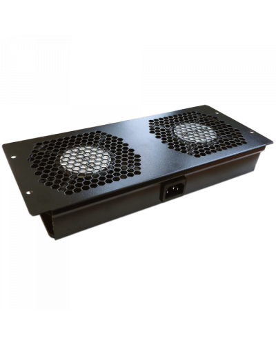 Блок 2-х вентиляторов с подшипниками, в крышу шкафа Business Advanced, наборный TWT (TWT-CBA-FANB2) в Назрани Вентиляторные модули Pintop.ru