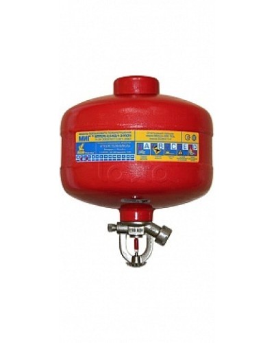 Модуль порошкового пажаротушения ПОЖТЕХНИКА МПП-2,5/68 МИГ (температура срабатывания +68°С) (красный) в Назрани Модули порошковые Pintop.ru