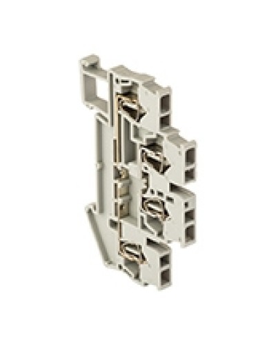 Колодка клеммная пружинная двойная JXB-ST-4 32А серая EKF PROxima (plc-jxb-st-4-4-2) в Назрани Клеммные колодки Pintop.ru