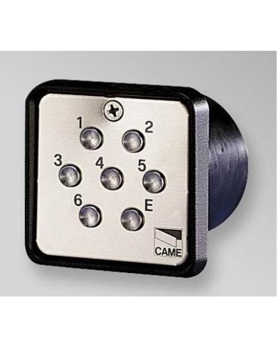 Клавиатура кодонаборная 7-кнопочная, встраиваемая Came 001S6000 в Назрани Запчасти для шлагбаумов и автоматики Pintop.ru