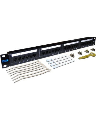 Патч-панель 19, 2U, 48 порта RJ-45 TWT TWT-PP48UTP в Назрани Патч панель Pintop.ru