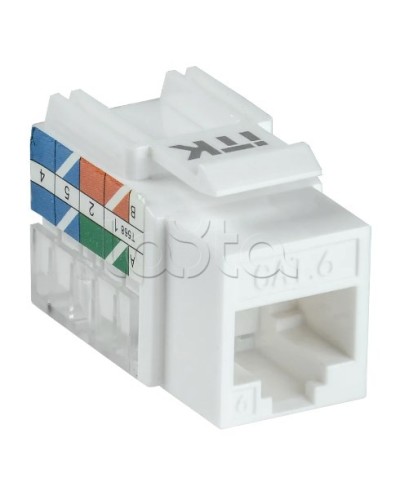 Модуль Keystone Jack кат. 6 UTP 110 IDC 90 град. ITK CS1-1C06U-11 в Назрани Модули Keystone Pintop.ru