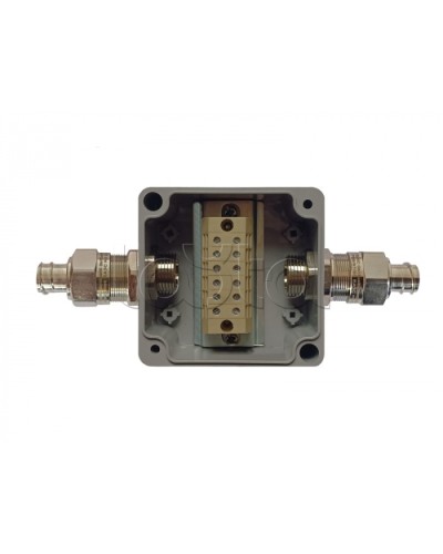 G366 А МВ (ввод провода в металлорукаве Ду10) К АЯКС IP66/IP65, 82x80x55 Магнито-контакт в Назрани Распределительные коробки Pintop.ru