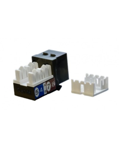 Вставка Hyperline (KJ9-8P8C-C5e-90-BK) в Назрани Коннекторы Pintop.ru