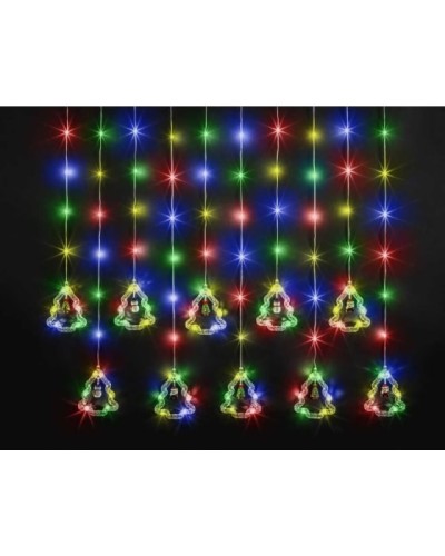 Гирлянда Navigator 95 009 NGF-D034-03 (бахрома елки и фигурки RGBY 3*0.6м IP20) в Назрани Источники света(Лампы) Pintop.ru