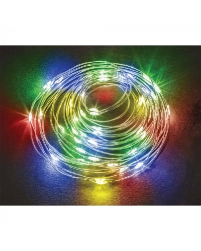 Гирлянда Navigator 95 069 NGF-D049-02 (микро роса RGBY) в Назрани Источники света(Лампы) Pintop.ru