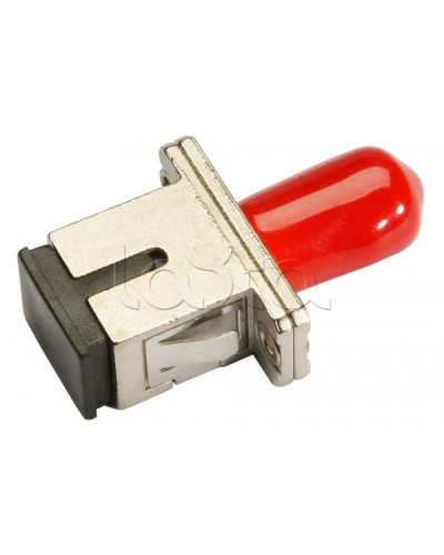 Соединитель проходной ST-SC, MM(для многомодового кабеля), simplex Cabeus ST-SC-MM в Назрани Проходные адаптеры и розетки оптические Pintop.ru